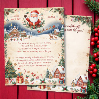 Uma Carta Personalizada do Papai Noel para seu Fil