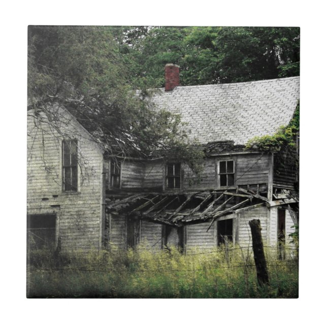 Uma Casa Abandonada Do Missouri Rural (Frente)