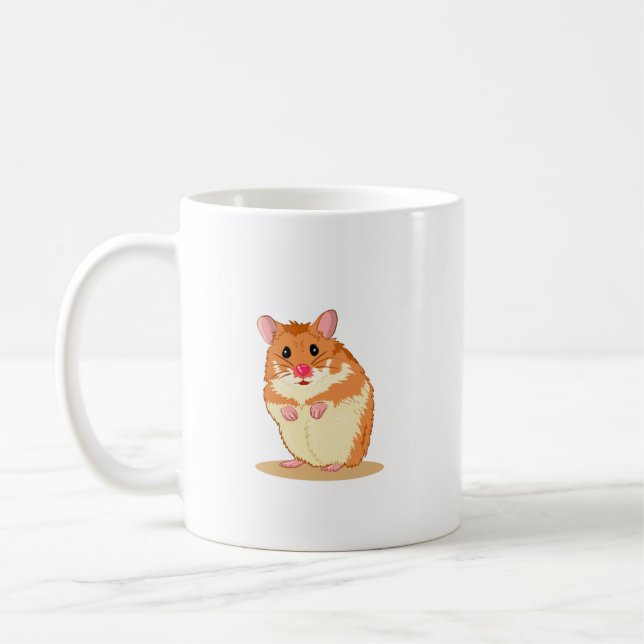 Uma casa não é uma casa sem uma caneca do hamster (Esquerda)