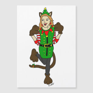 uma catalhadora de Natal