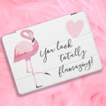 Uma citação de Flamingo Brilhante Totalmente Rosa<br><div class="desc">Um jogador crocante do flamingo Pro,  brilhante,  com texto,  "Você está totalmente incrível."</div>