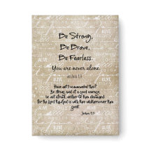 Uma citação forte, corajosa e sem medo com verso B