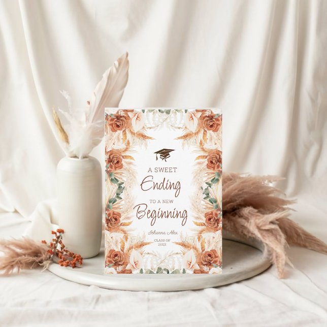 Uma Doce Terminando Para Nova Placa De Graduação I (Criador carregado)