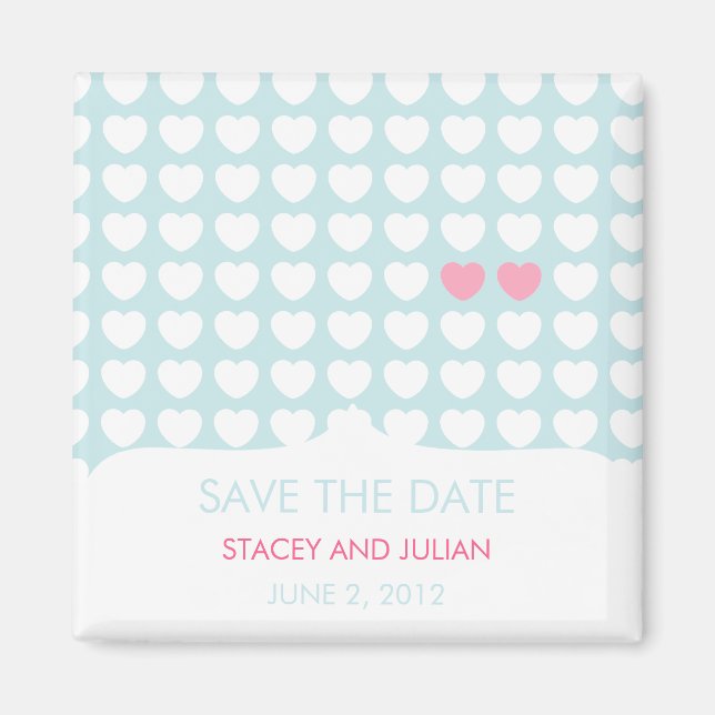 Uma em um Milhão de Imãs salves a data (Frente)