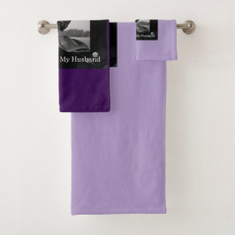 Uma Esposa Digna Lilac e Toalha de Banho Roxo