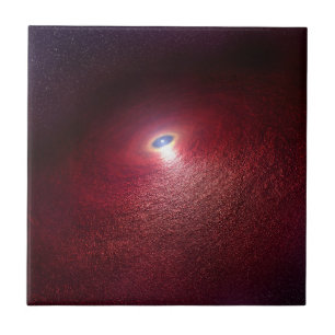 Uma Estrela Neutrônica Com Um Disco De Poeira Quen