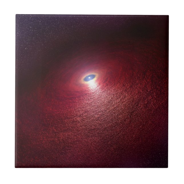 Uma Estrela Neutrônica Com Um Disco De Poeira Quen (Frente)