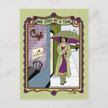 Uma etapa em um cartão postal Time_A_