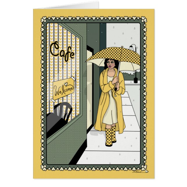 Uma etapa em um cartão Time_C_Greeting (Frente)