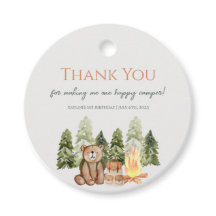 Uma etiqueta de favor do Partido do primeiro anive