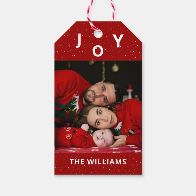 Uma Etiqueta de Presente de Joy Fotografia (Frente)