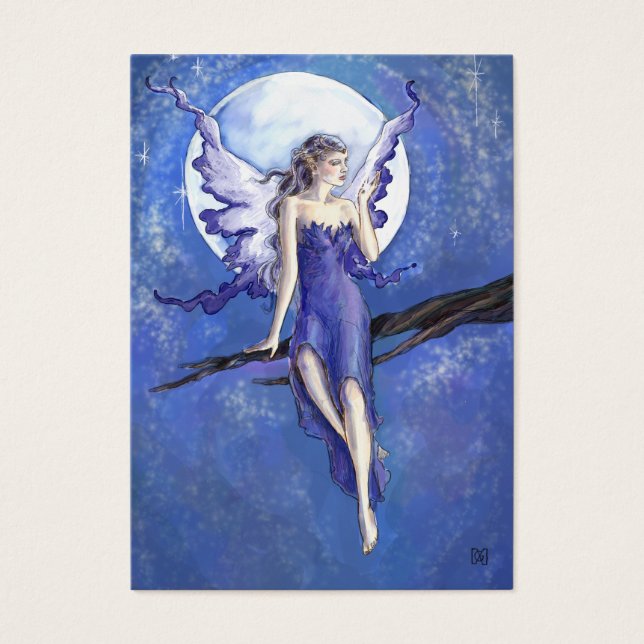 Uma Etiqueta de Presente Noite de Verão (Frente)