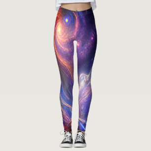 Uma Fada Extraterrestre Em Legging Justa Personali
