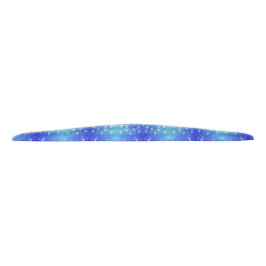 Uma faixa para a cabeça azul com um gradiente de c