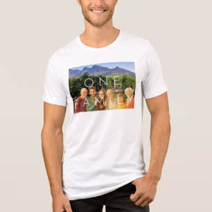 Uma Família Retro Vintage Paisagem Montanhosa High