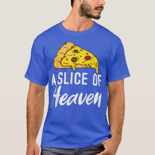 Uma fatia de camiseta pesada Pizzalove Pizza T-Shi