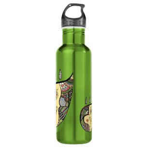 Uma Flor Dentro Da Garrafa De Água