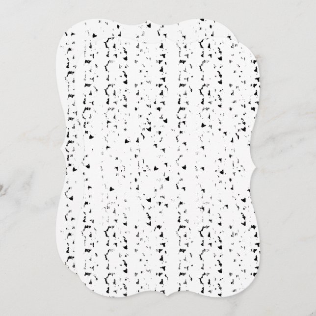 uma foto branca e preta de gotas de chuva (Frente/Verso)