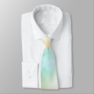 Uma gravata com um design de aquarela pastel suave