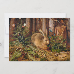 Uma lebre na floresta   Hans Hoffmann