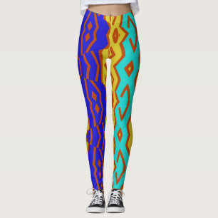 Uma Legging "Ratti_Creative_Arts" abstrata