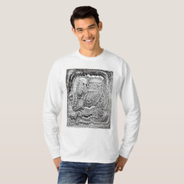 Uma Lembrança do Velho Cérebro Camiseta Manga Long
