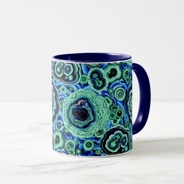 Uma linda caneca de Agate do Tecido Philip Jacobs (Frente Esquerda)