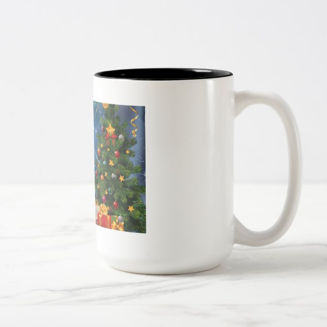 Uma linda caneca de natal para canecas de inverno (Direita)