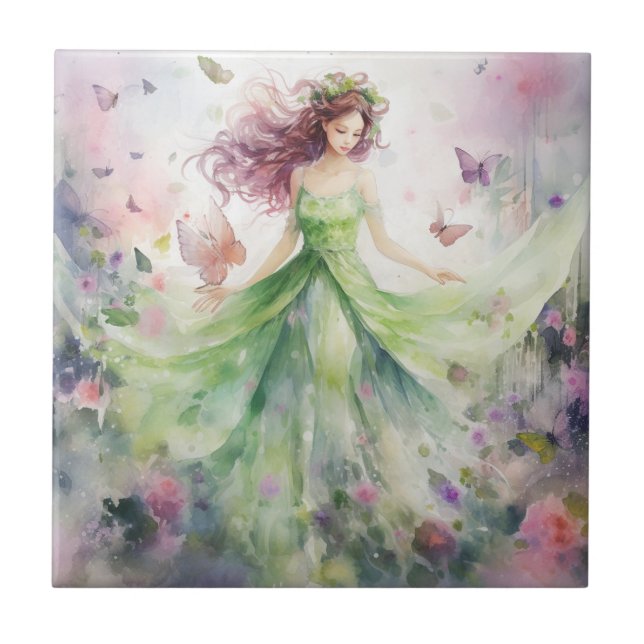 Uma Linda Fada da Primavera (Frente)