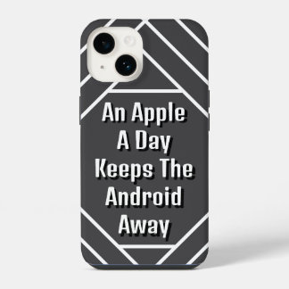 Uma Maçã por Dia Mantém o Androide longe, Engraçad
