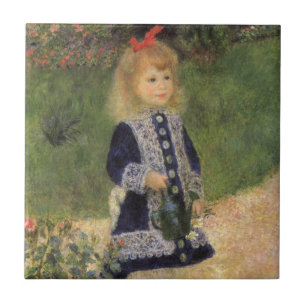Uma Menina com Regador por Pierre Renoir