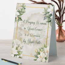 Uma Mulher Oradora (Creme)