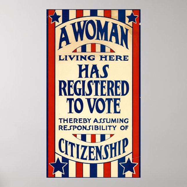 Uma Mulher Vivendo Aqui Poster (Frente)