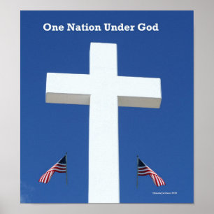 Uma nação sob o deus, poster