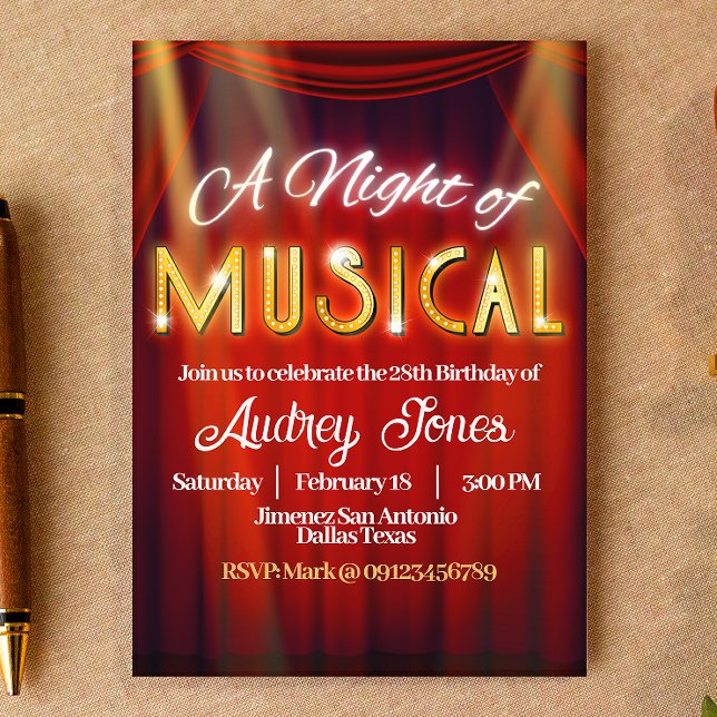 Uma Noite de Convite Musical (A Night on Musical Invitation - Broadway)