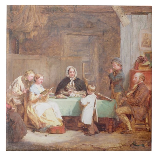 Uma noite musical (óleo em canvas) 2 (Frente)