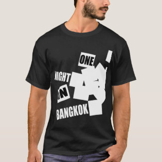 Uma noite na camiseta essencial de Bangkok