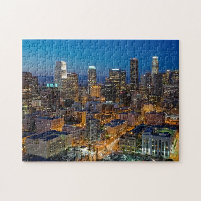 Uma noite na Quebra-cabeça de Los Angeles (Horizontal)