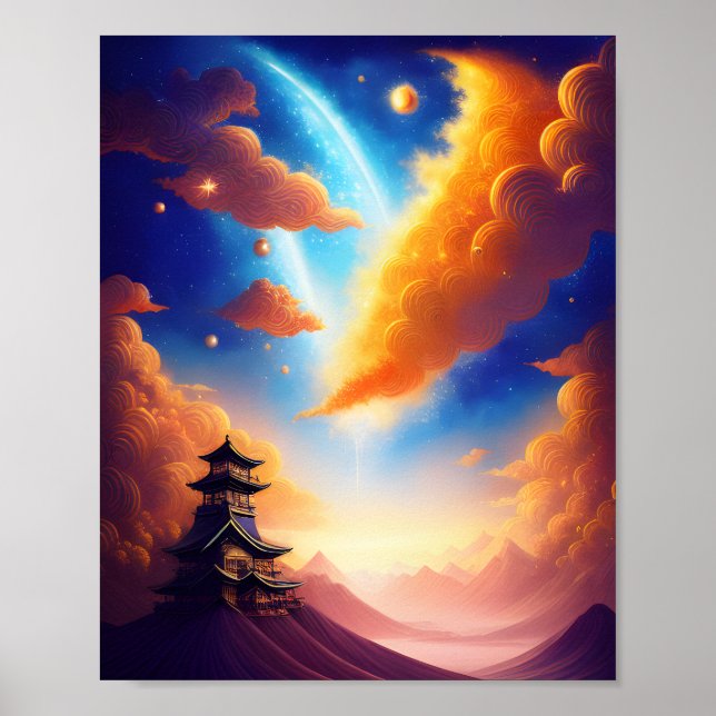 Uma noite no Poster das estrelas (Frente)