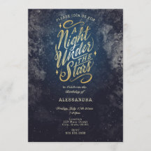 Uma noite sob o convite das estrelas