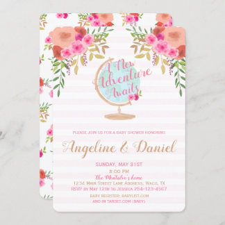 Uma Nova Aventura Aguarda Convite Para Chás de fra