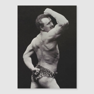 Uma Nova Pose de Fisiculturistas Eugen Sandow Musc