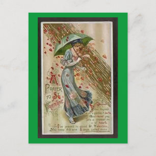 Uma oração ao cartão dos namorados do St.