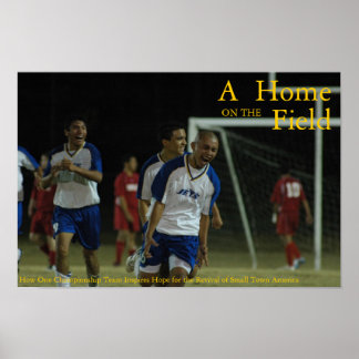 Uma página inicial no Poster de campo I