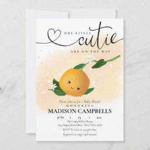 Uma Pequena Cueca Está A Caminho Do Convite Citrus