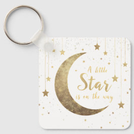 Uma pequena estrela está a caminho" Chaveiro do Ch