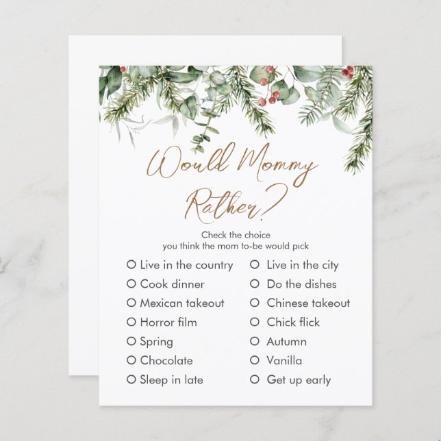 Uma pequena Feliz | Jogo personalizado do Chá de f (Frente/Verso)