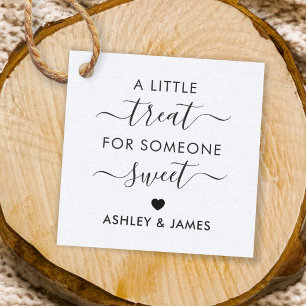Uma pequena lembrança para alguém doce Etiqueta de