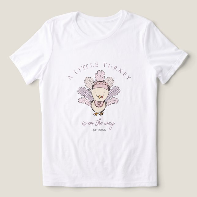 Uma pequena Turquia está a caminho da Mãe (Design frontal)