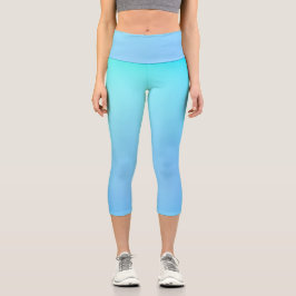 Uma pessoa vestindo leggings ombre que gradiente 
